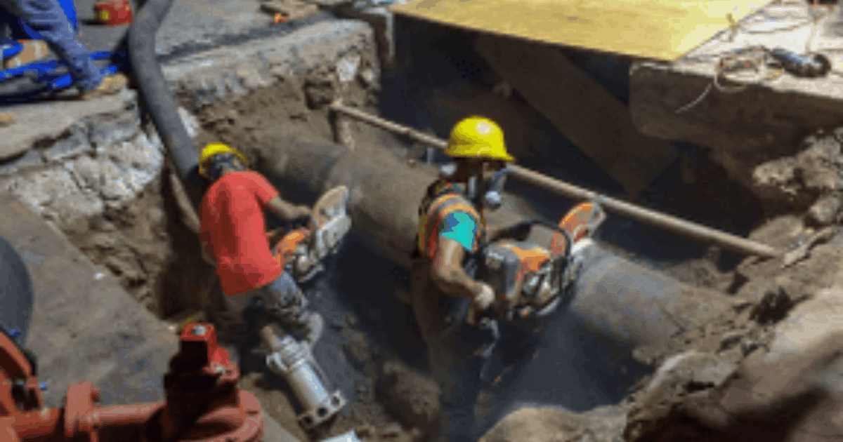Remington & Vernick Engineers Water & Sewer Main Rehabilitation…